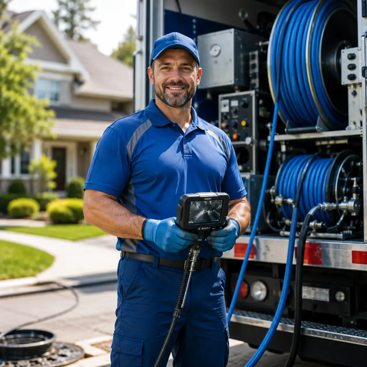 Local outdoor drain cleaning specialists in Smiley, TX